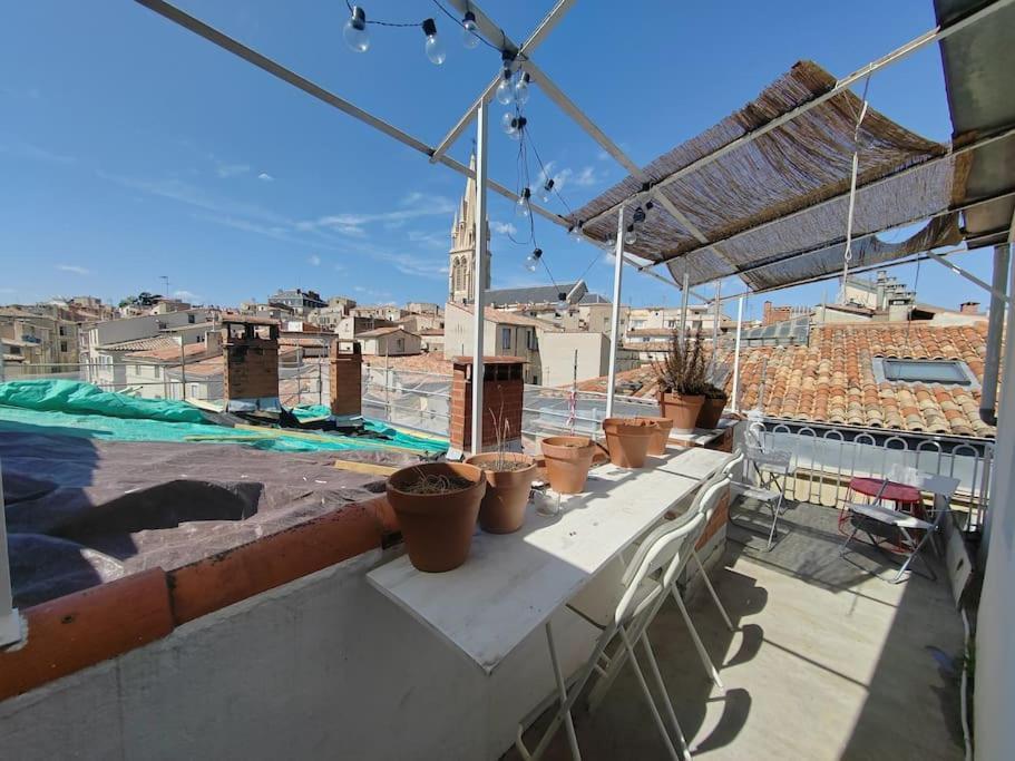 Superbe T3 Terrasse Avec Vue Centre Historique Apartment Montpellier Ngoại thất bức ảnh